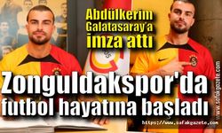 Zonguldakspor'da  futbal hayatına başladı, Galatasaray ile sözleşme imzaladı.