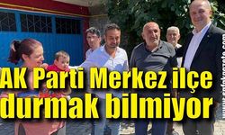 AK Parti Merkez İlçe durmak bilmiyor