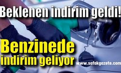 Akaryakıtta motorinden sonra benzine de indirim geldi