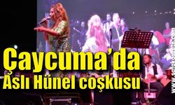 Çaycuma’da Aslı Hünel coşkusu yaşandı