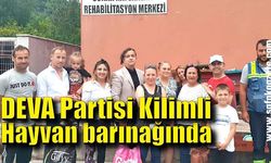 DEVA Partisi Kilimli Hayvan barınağında