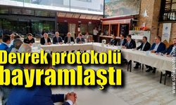 Devrek protokolü bayramlaştı