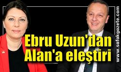 Ebru Uzun'dan Başlan Alan'a eleştiri