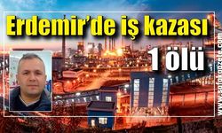 Erdemir’de iş kazası 1 kişi öldü