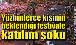 Ereğli'de yüzbinlerce kişinin beklendiği festivale katılım şoku