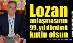 Erol Sarıal: Öncesinde ve sonrasında Lozan