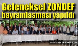 Geleneksel ZONDEF bayramlaşması yapıldı.