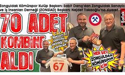 Zonguldak Kömürspor’da VIP kombine kart satışları başladı