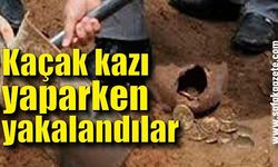 Zonguldak'ta 2 kişi buldukları tarihi eserlerle suç üstü yakalandı