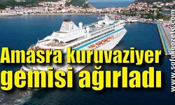 Amasra kuruvaziyer gemisi ağırladı