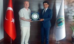 Kaymakam ve Tarım Orman İlçe Müdüründen Kantarcı'ya veda ziyareti