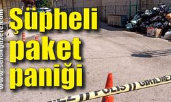 Şüpheli paket paniği
