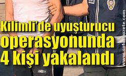 Uyuşturucu operasyonunda 4 kişi yakalandı