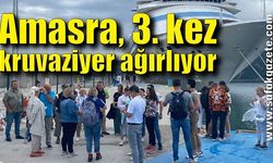  Amasra, 3. kez kruvaziyer ağırlıyor