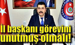 Bağcı: İl başkanı görevini unutmuş olmalı