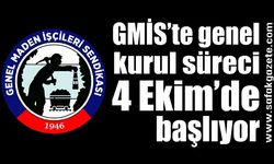 GMİS’te genel kurul süreci 4 Ekim’de başlıyor