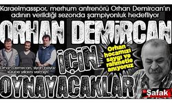 Karaelmasspor, Orhan Demircan sezonuna hazır... Tek hedef şampiyonluk