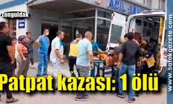 Kdz. Ereğli’de patpat kazası: 1 ölü