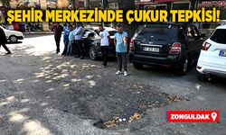 Şehir merkezinde çukur tepkisi!