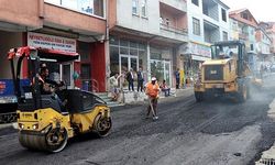 Selden zarar gören beldenin yolları asfaltlanıyor