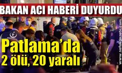 Bakan Koca acı haberi duyurdu! 2 ölü 20 yaralı