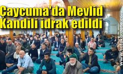 Çaycuma'da Mevlid Kandili idrak edildi