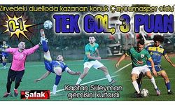 Çaycumaspor, İhsaniyespor deplasmanında penaltıyla güldü: 0-1