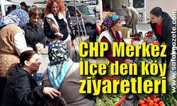 CHP Merkez İlçe’den köy ziyaretleri