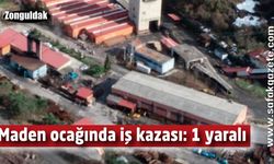 Ereğli'de maden ocağında iş kazası: 1 yaralı