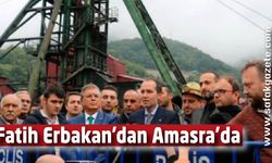 Fatih Erbakan'dan maden kazasının yaşandığı Amasra'ya ziyaret