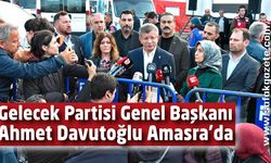 Gelecek Partisi Genel Başkanı Amasra’da