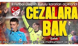 İl Futbol Disiplin Kurulu’ndan ceza yağmuru