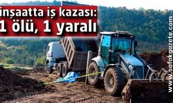 Kdz. Ereğli’de inşaatta iş kazası: 1 ölü, 1 yaralı