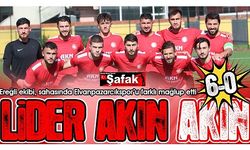 Lider Akınspor, 6’ncı haftayı 6 gollü galibiyetle kapattı: 6-0