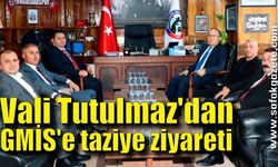 Vali Tutulmaz'dan GMİS'e taziye ziyareti