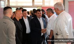 Yeşil, Üzülmez ve merkez servisleri şubesi'ni ziyaret etti