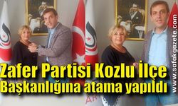 Zafer Partisi Kozlu İlçe Başkanlığına atama yapıldı