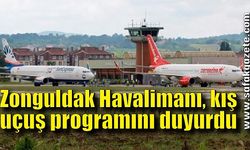 Zonguldak Havalimanı, kış uçuş programını duyurdu