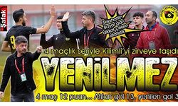 4 hafta önce dümene geçtiği Kilimli'yi zirve ortağı yaptı