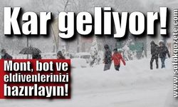 Kar yağışı geri geliyor