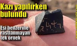 Tılsımlı olduğuna inanılan amulet bulundu