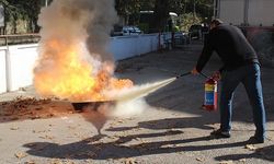 Ağız ve Diş Sağlığı Merkezinde yangın tatbikatı