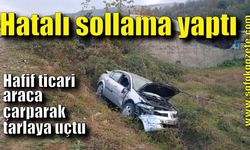 Hatalı sollama yaparken canından oluyordu