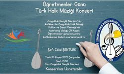 “Öğretmenler Günü Türk Halk Müziği” konseri verilecek