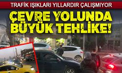 Çevre yolunda büyük tehlike!