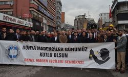 Emeğin başkentinde "Dünya Madenciler günü" kutlandı
