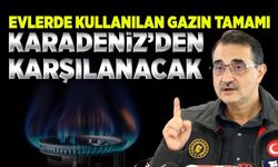 Evlerde kullanılan gazın tamamı Karadeniz’den karşılanacak