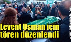 Levent Usman için TMMOB'da tören düzenlendi