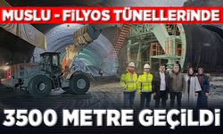 Muslu - Filyos Tünellerinde 3500 metre geçildi