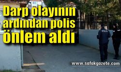 Okulda darp olayının ardından polis önlem aldı